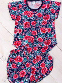 Пижама Носи своє модель 9668-002-gerberi-chervon Фото