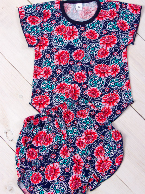 Пижама Носи своє модель 9668-002-gerberi-chervon Фото