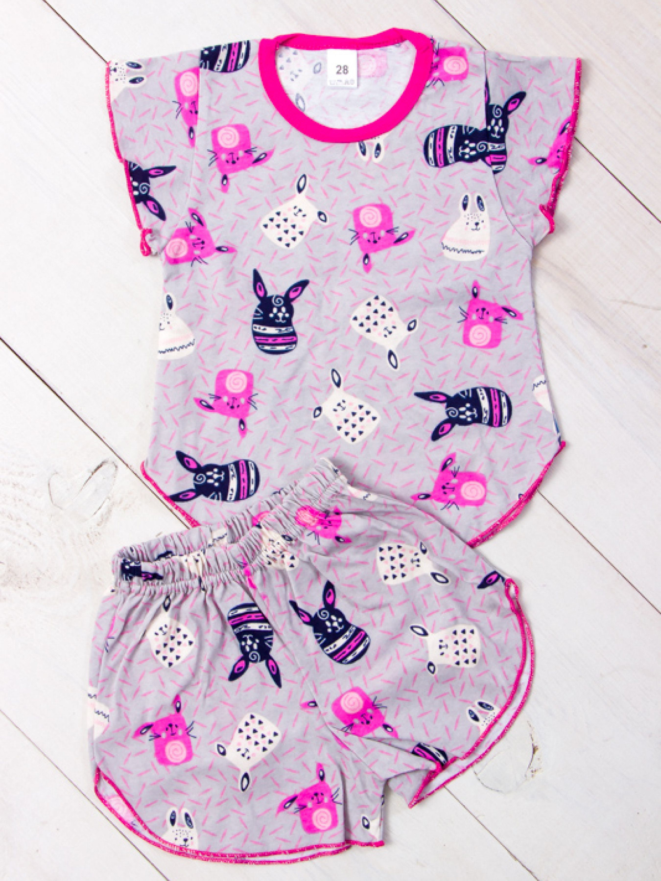 Піжама Носи своє модель 9668-002-zajchiki-srij Фото