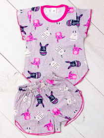 Піжама Носи своє модель 9668-002-zajchiki-srij Фото