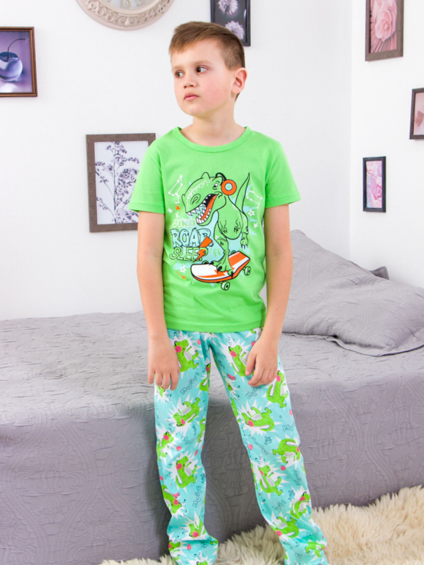 Піжама Носи своє модель 6376-002-33-4-dno-salatovij Фото