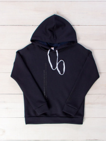 Худи Носи своє модель 8155-025-33-chornilxno-sinj Фото