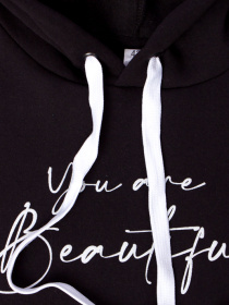 Худі Носи своє модель 8155-025-33-chornij-biutiful Худі Носи своє модель 8155-025-33-chornij-biutiful Фото