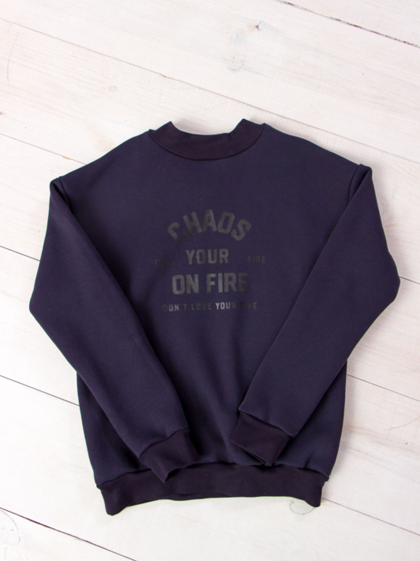 Свитшот Носи своє модель 6235-025-33-chornilxno-sinj Фото