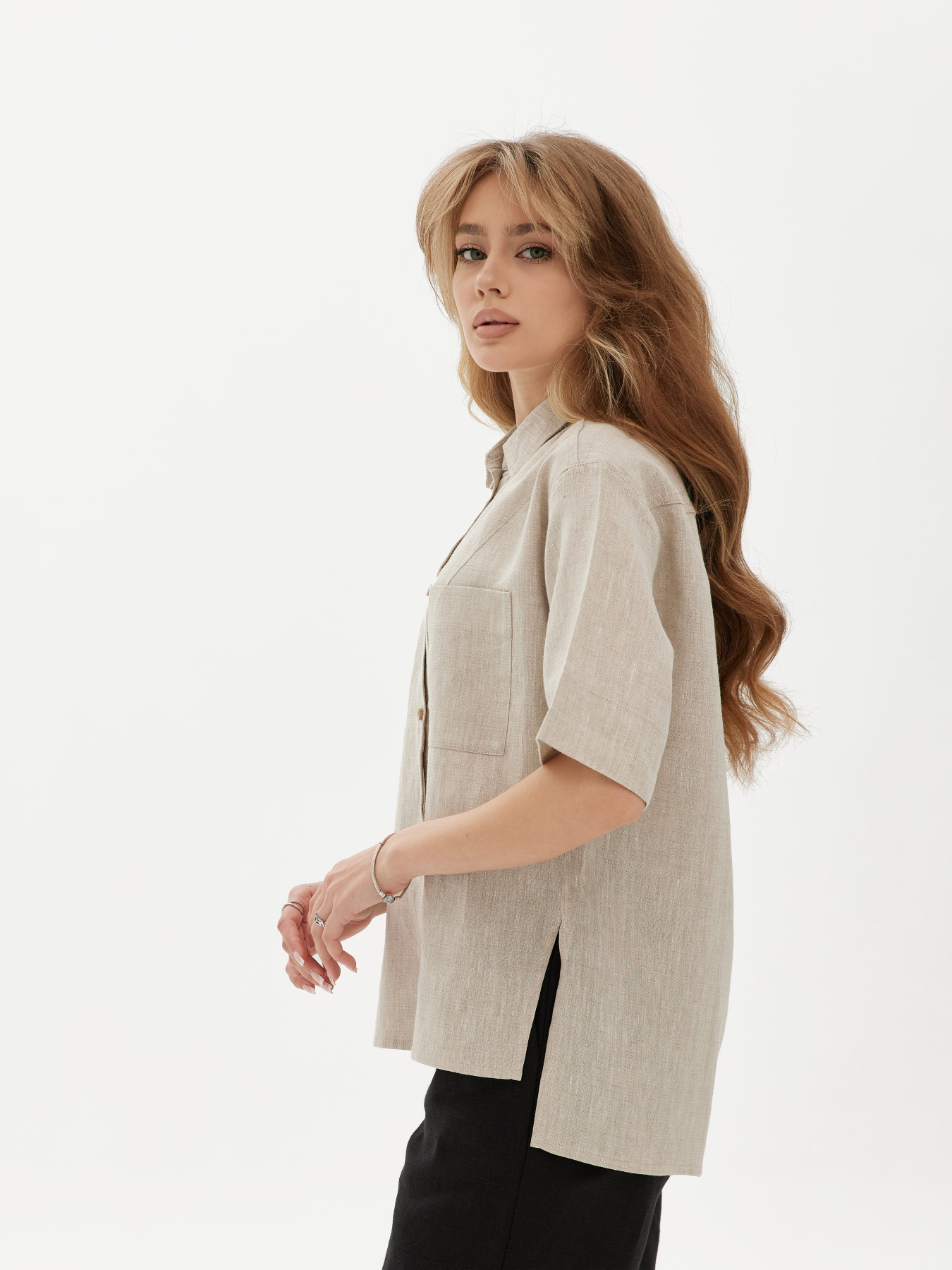 Рубашка Feel and Fly Sara Naturale модель 0320330 Фото