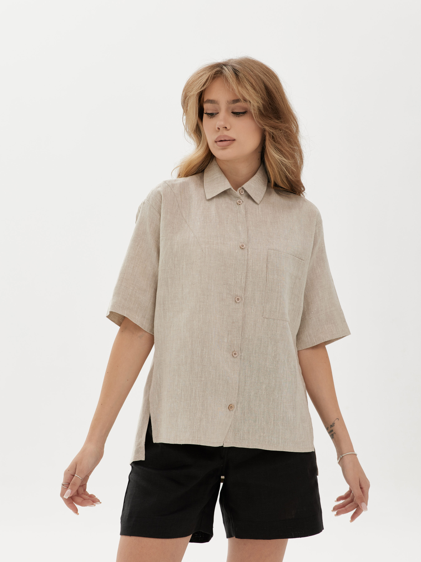 Рубашка Feel and Fly Sara Naturale модель 0320330 Фото