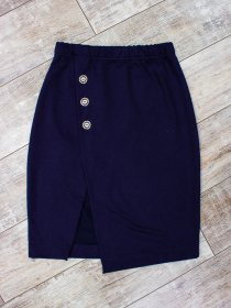 Спідниця міді Носи своє модель 8090-057-chornilxno-sinj Фото