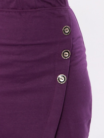 Юбка миди Носи своє модель 8090-057-baklazhan Фото