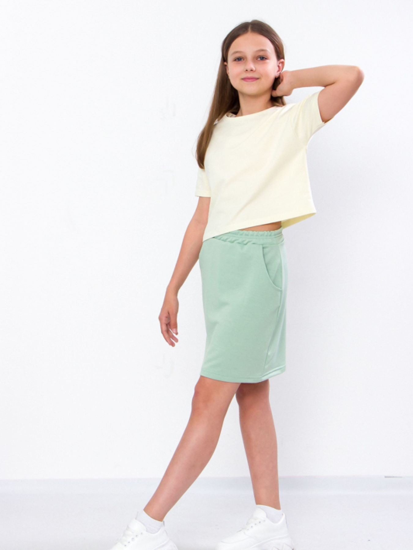 Спідниця міні Носи своє модель 6286-057-1-m-qtno-zelenij Фото