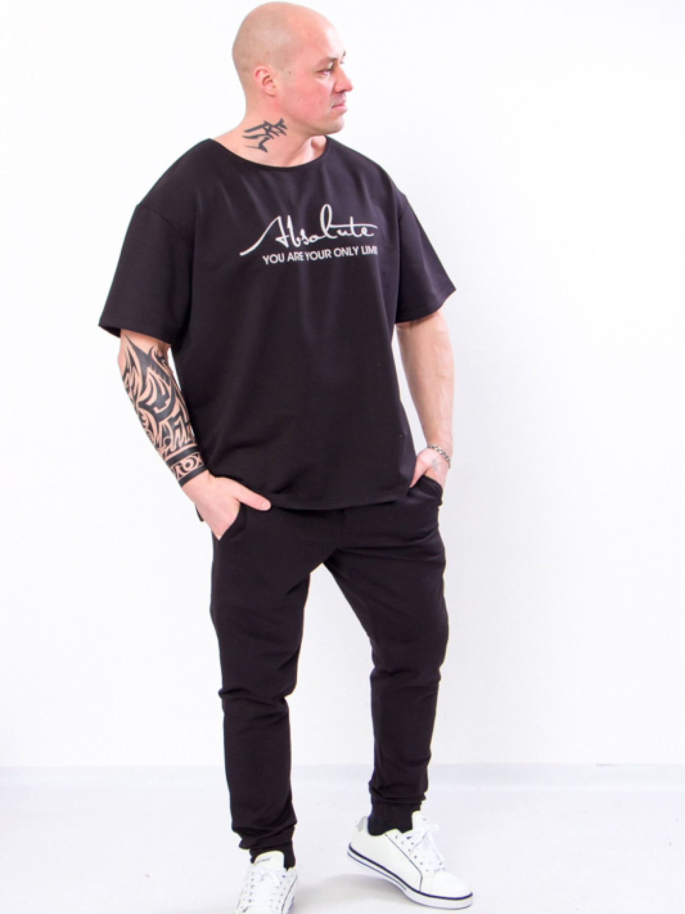 Повседневный костюм Носи своє модель 8212-057-33-1-chornij Фото