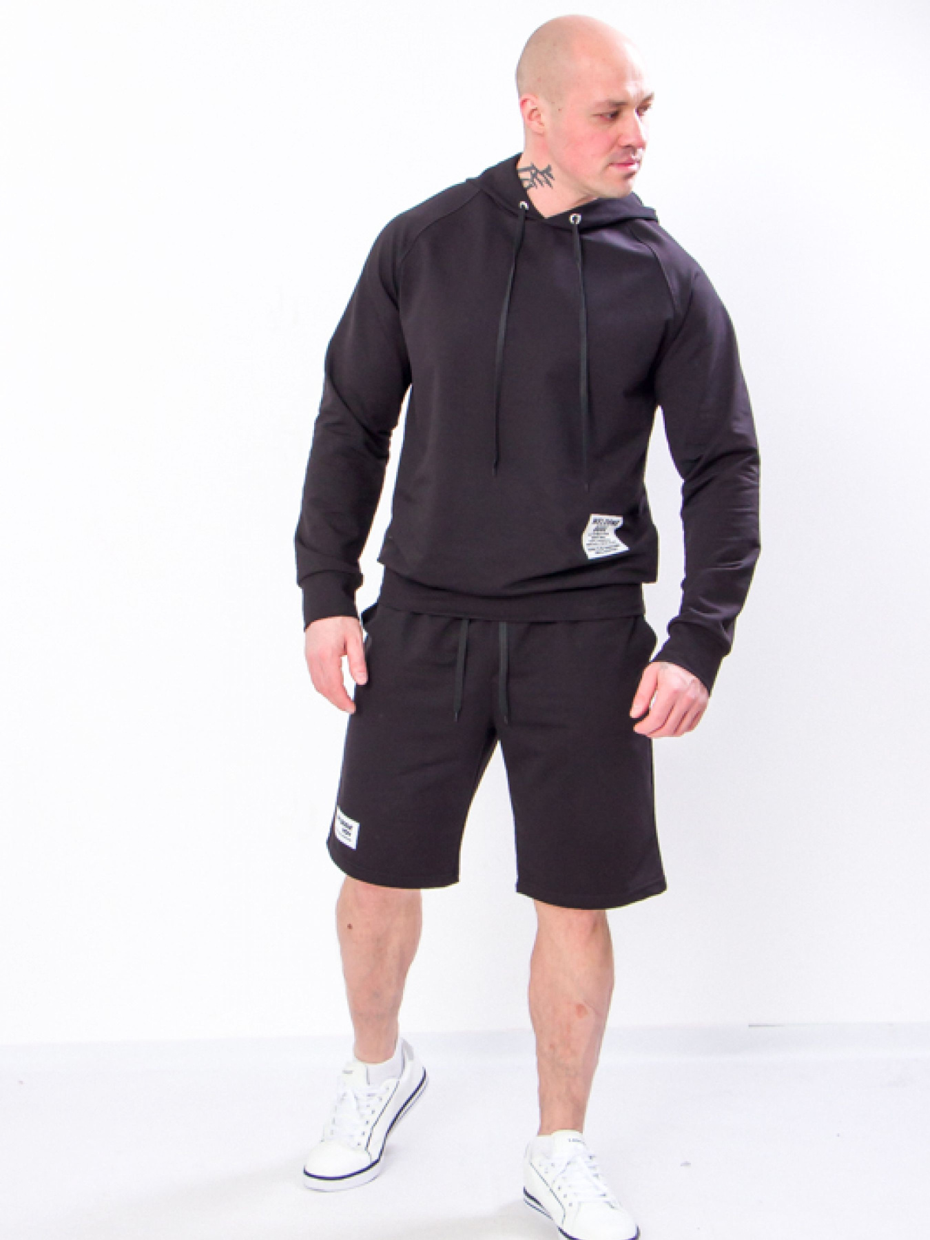 Повседневный костюм Носи своє модель 8209-057-33-chornij-nashivka Фото