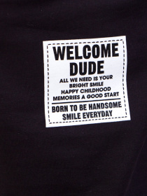 Повседневный костюм Носи своє модель 8209-057-33-chornij-nashivka Фото