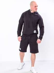 Повседневный костюм Носи своє модель 8209-057-33-chornij-nashivka Фото