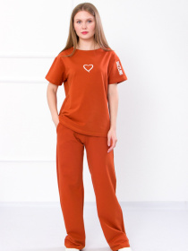Спортивный костюм Носи своє модель 8190-057-33-kirpichnij Фото