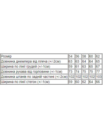 Спортивний костюм Носи своє модель 8236-057-temno-pudrovij Фото