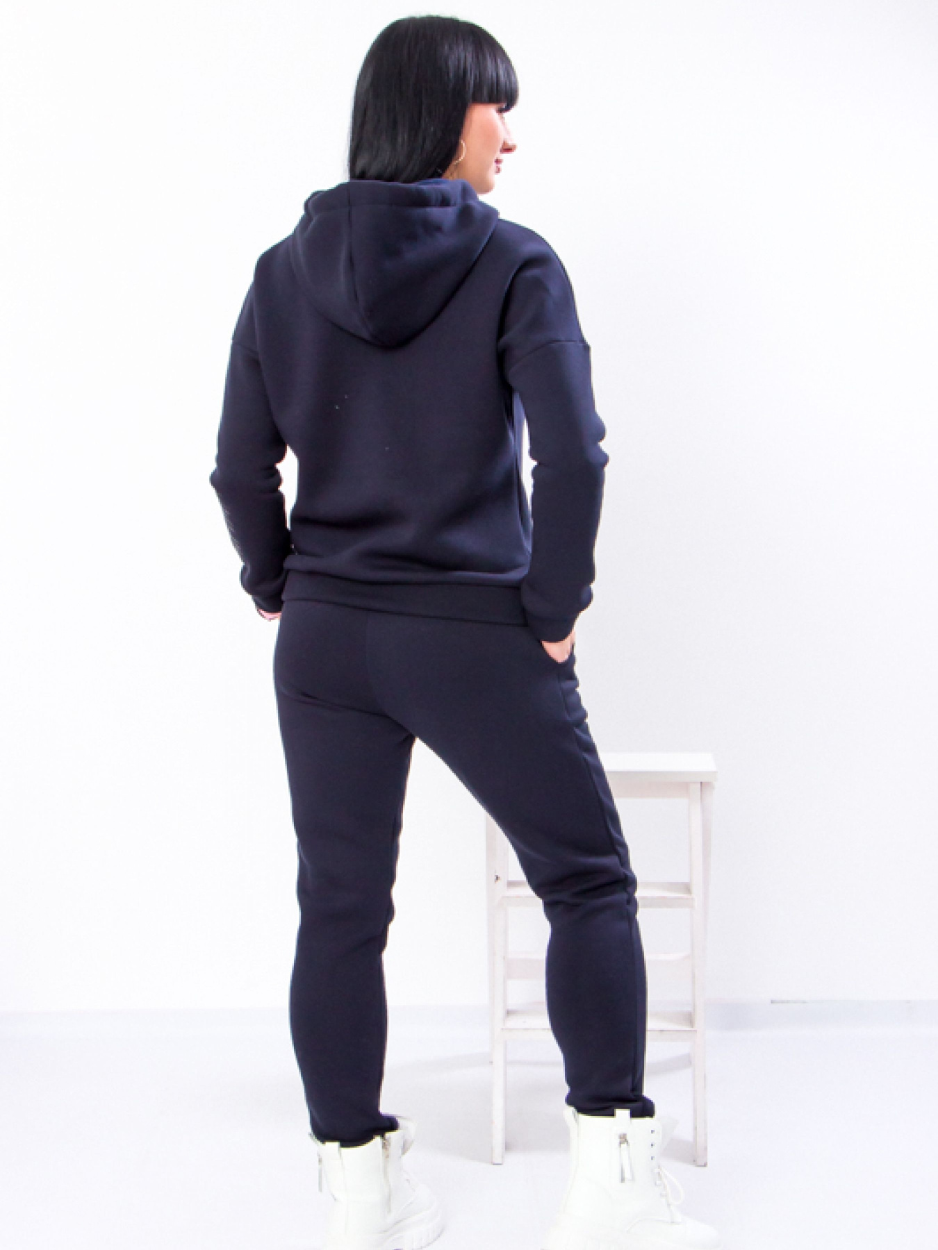 Спортивный костюм Носи своє модель 8164-025-33-chornilxno-sinj Фото