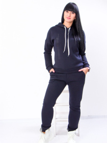 Спортивный костюм Носи своє модель 8164-025-33-chornilxno-sinj Фото