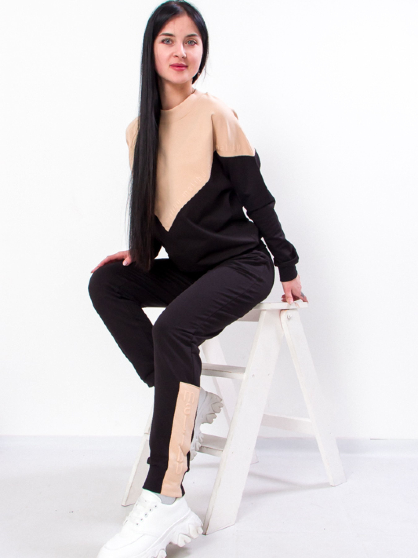 Спортивный костюм Носи своє модель 8266-057-33-krem-bryule Фото