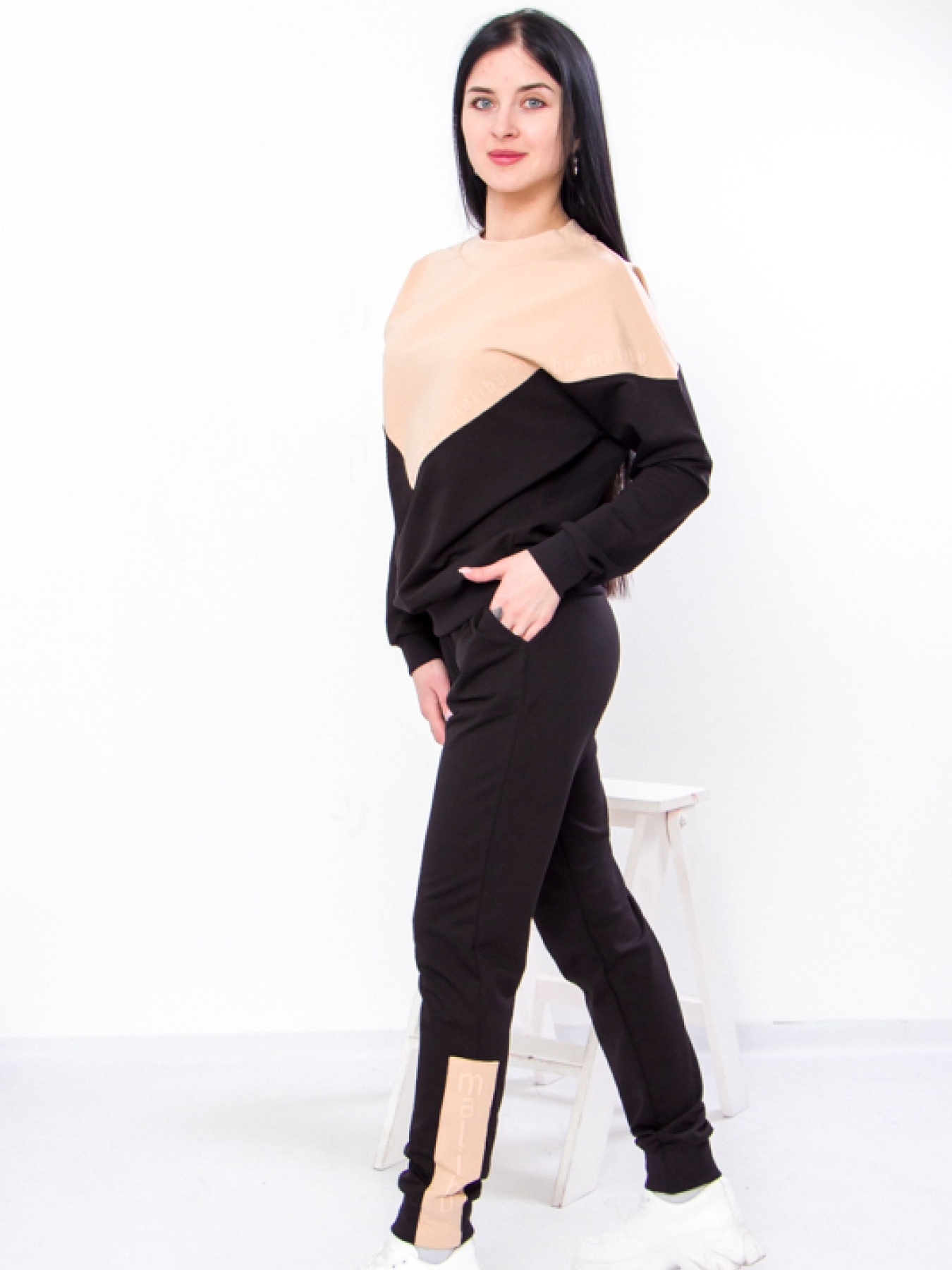 Спортивный костюм Носи своє модель 8266-057-33-krem-bryule Фото