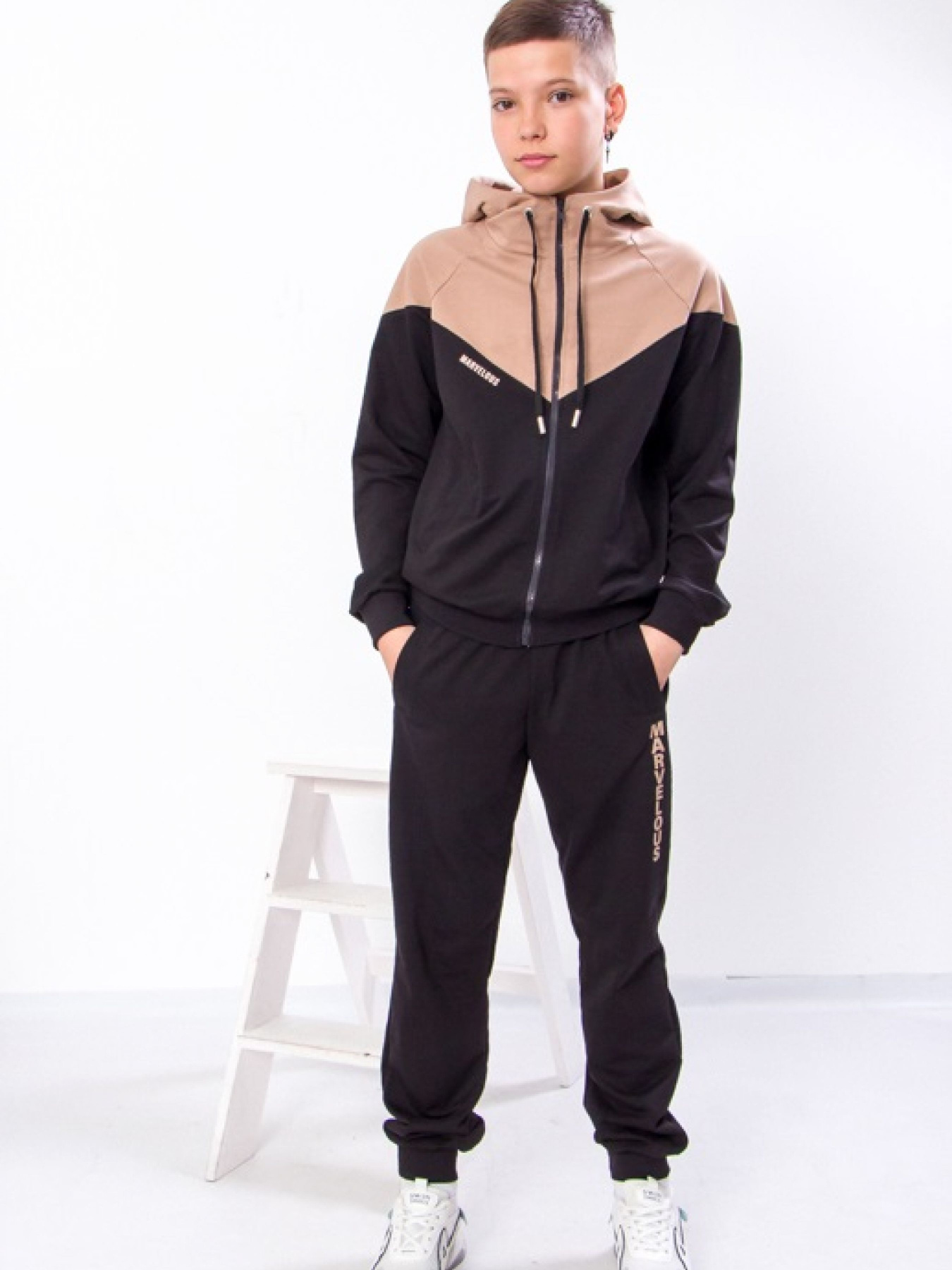 Спортивный костюм Носи своє модель 6362-057-33-kava Фото