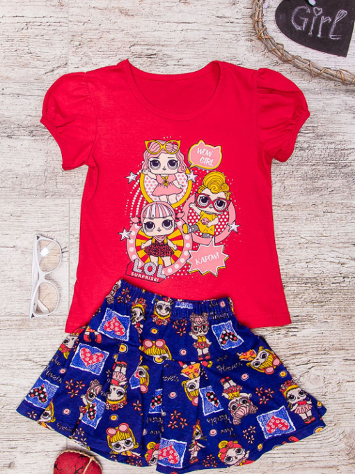 Повседневный костюм Носи своє модель 6106-002-33-chervonij Фото