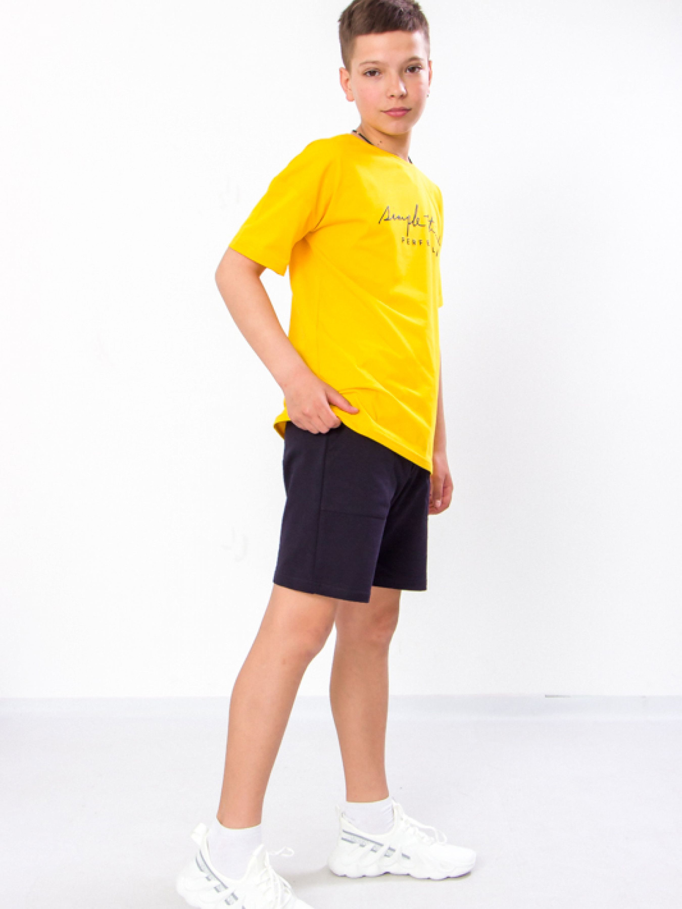 Повседневный костюм Носи своє модель 6379-057-33-1-grchicq-chornilxno-sinj Фото