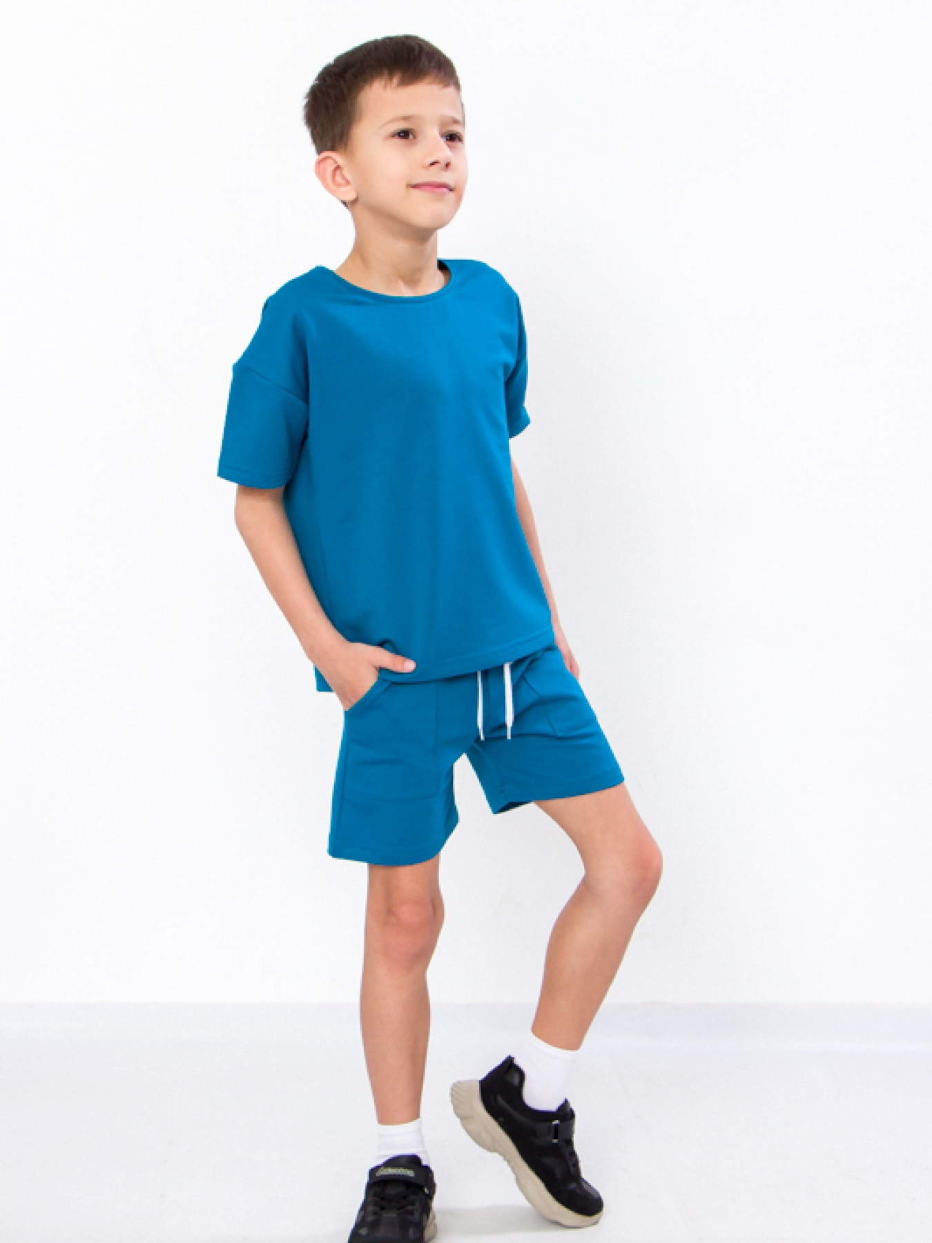 Повседневный костюм Носи своє модель 6379-057-temna-bryuza Фото