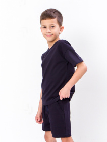 Повседневный костюм Носи своє модель 6379-057-chornilxno-sinj Фото