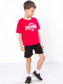 Повсякденний костюм Носи своє модель 6379-057-33-chervonij-chornij Фото