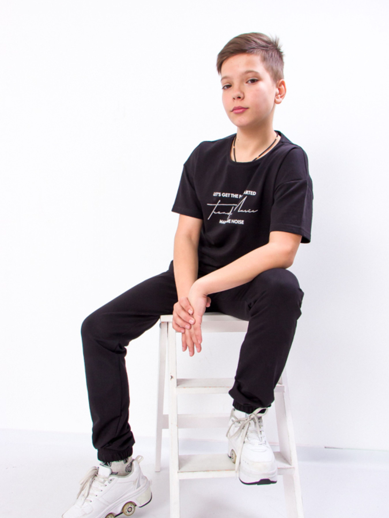 Повседневный костюм Носи своє модель 6334-057-33-chornij Фото