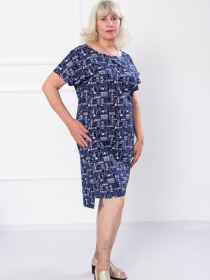 Сукня міді Носи своє модель 8124-002-nadpisi Фото