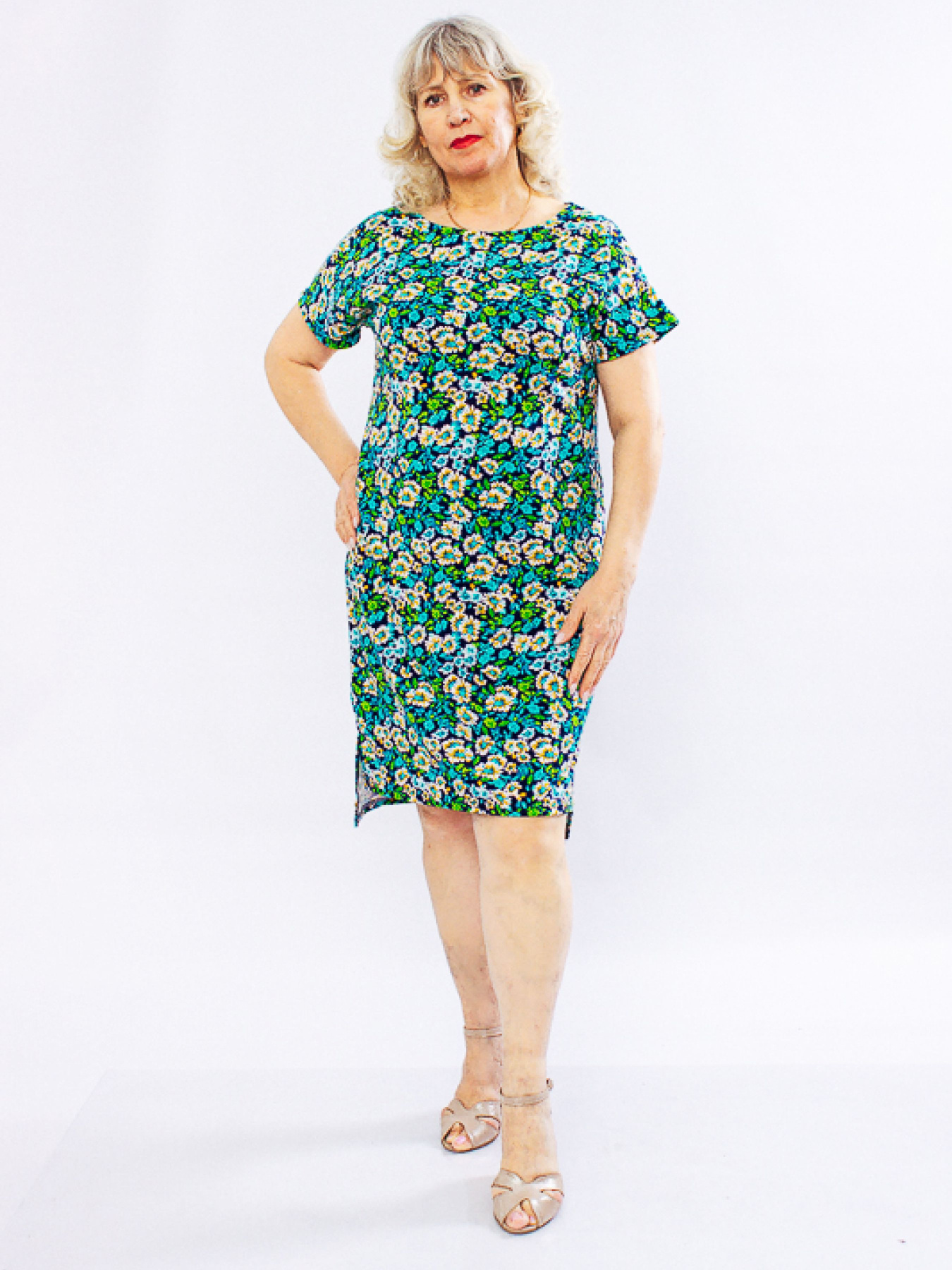 Платье мини Носи своє модель 8124-005-romashka-bryuza Фото