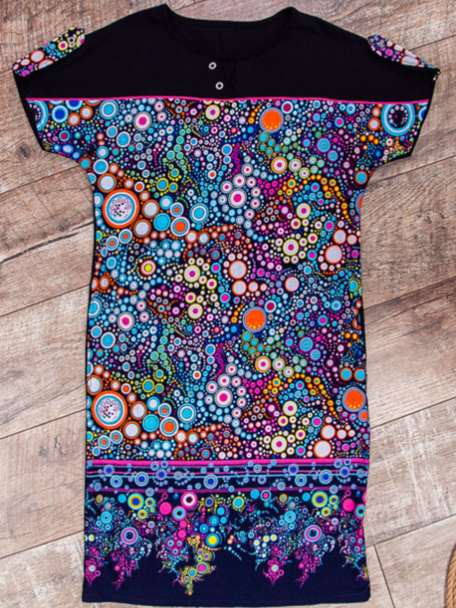 Платье мини Носи своє модель 8053-005-krugi-rznokolxorov Фото