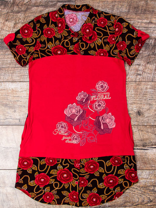 Туника Носи своє модель 8057-005-33-troqndi-chervonij Фото