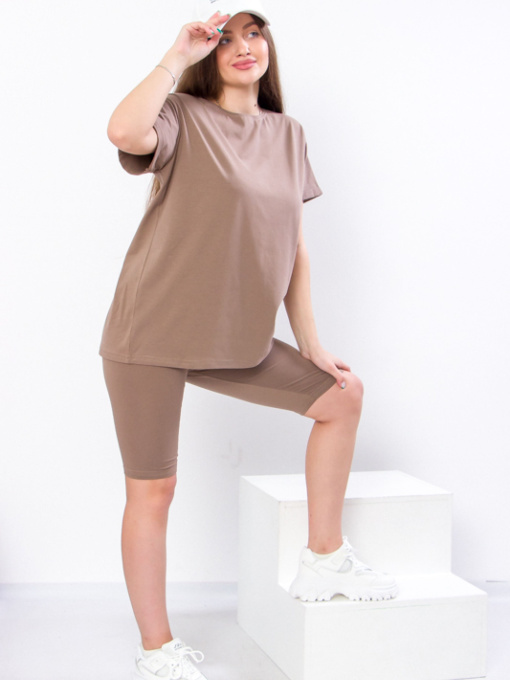 Повседневный костюм Носи своє модель 8138-036-mokko Фото