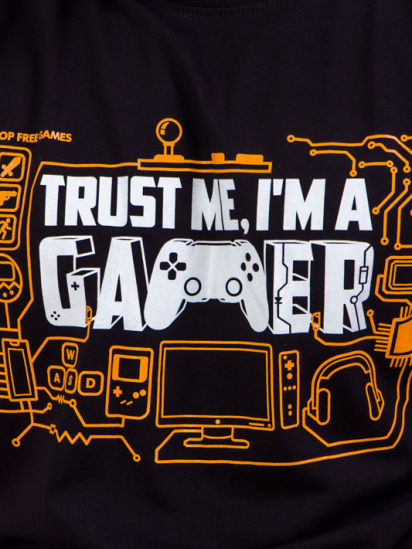 Футболка Носи своє модель 8073G-gamer-chornij — фото 3 - INTERTOP