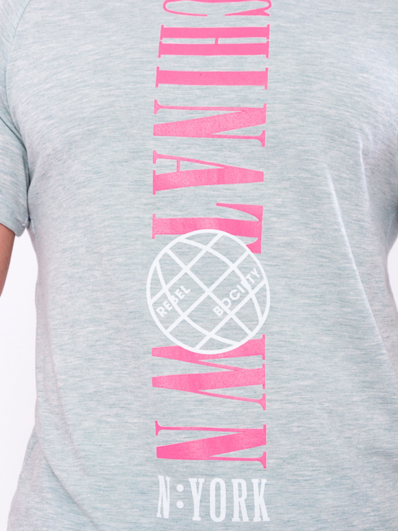 Футболка Носи своє модель 8010-001-33-zelenij-melanzh Фото