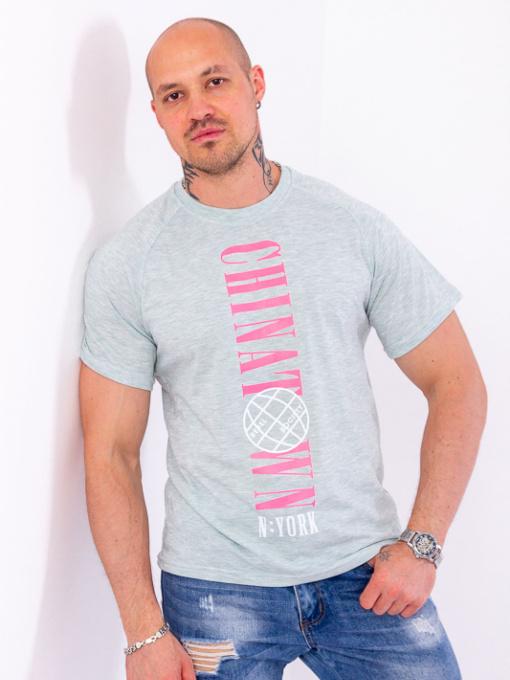 Футболка Носи своє модель 8010-001-33-zelenij-melanzh Фото