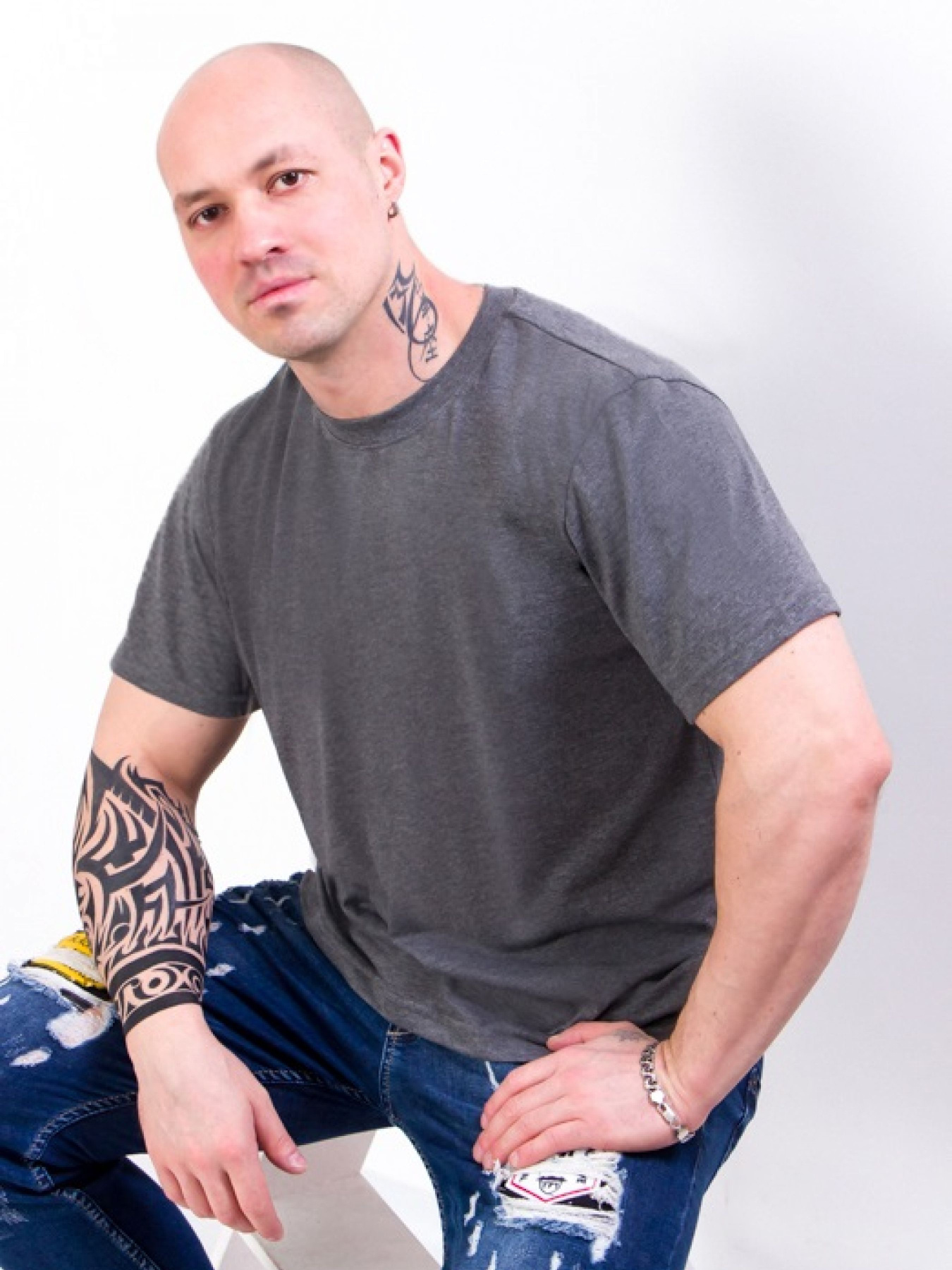 Футболка Носи своє модель 8012-001-temno-srij Фото