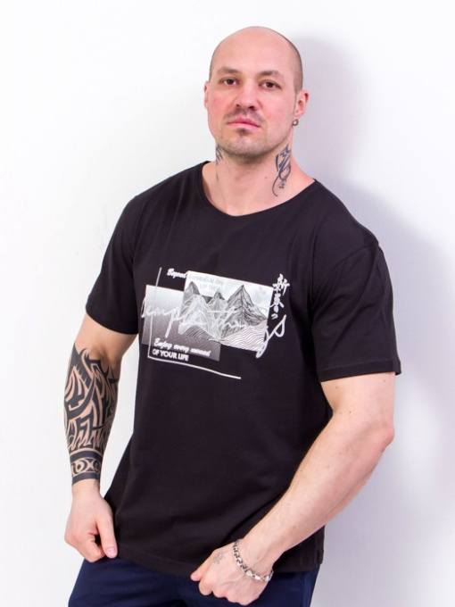 Футболка Носи своє модель 8012-001-33-3-chornij-gori Фото