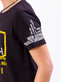 Футболка Носи своє модель 6021-4-chornij-so-v Фото