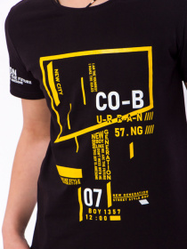 Футболка Носи своє модель 6021-4-chornij-so-v Фото