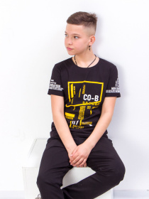 Футболка Носи своє модель 6021-4-chornij-so-v Фото