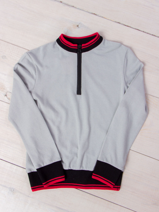 Джемпер Носи своє модель 6291-091-blakitnij-chervonij Фото