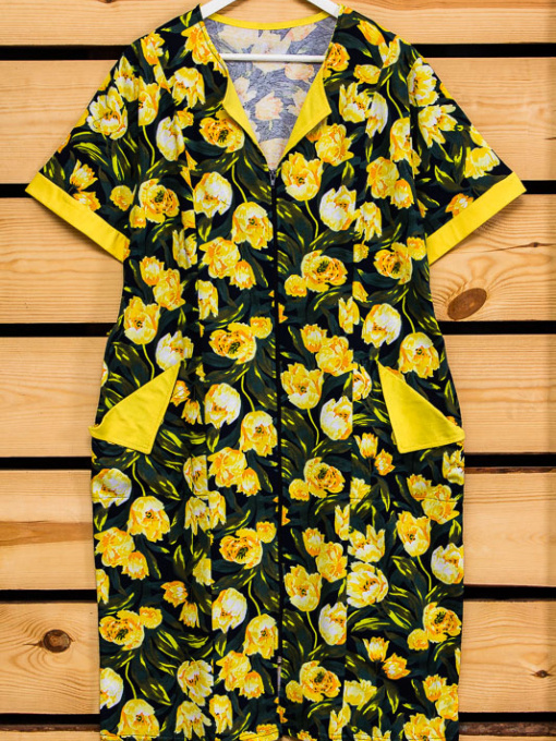 Халат Носи своє модель 8055-005-tyulxpani-zhovtij Фото