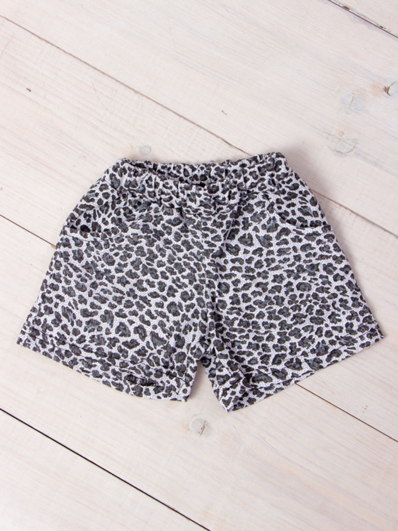 Шорты Носи своє модель 6262-002-leopard-srij Фото