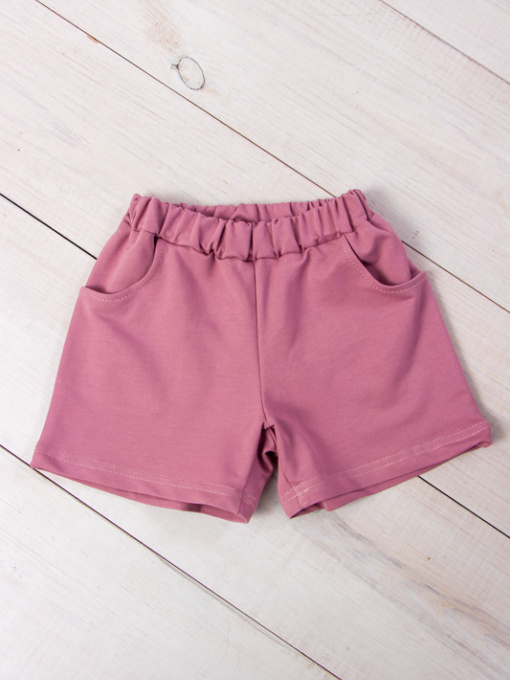 Повседневные шорты Носи своє модель 6033-057-1-temno-pudrovij Фото