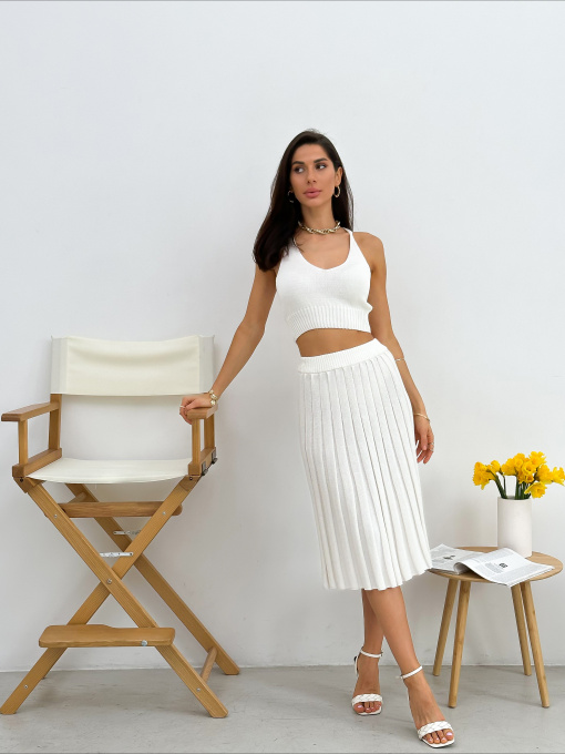 Спідниця міді ART KNIT модель 29048 Фото