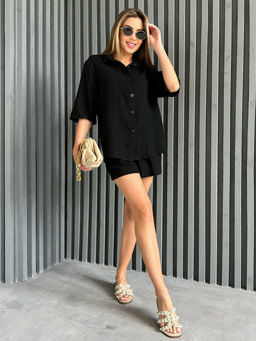 Костюм ISSA Plus модель 13986_black Фото