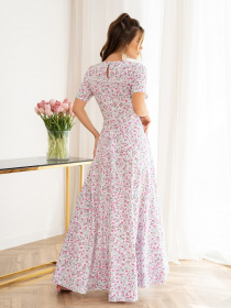 Сукня максі ISSA Plus модель 13992_white Фото